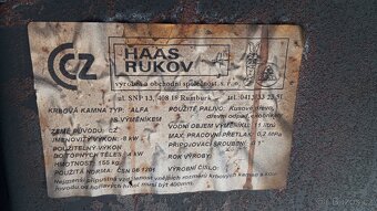 Krbová kamna s výměníkem 8 kW+4kW do vody - 6