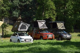 Autostan střešní stan Dakota 120 skořepinový stan Wild Land - 6