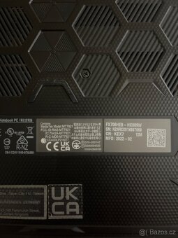 Prodám Herní notebook Asus Tuf gaming velký displej 17 palců - 6