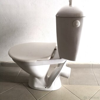 WC kombi - pěkný stav / funkční - 6