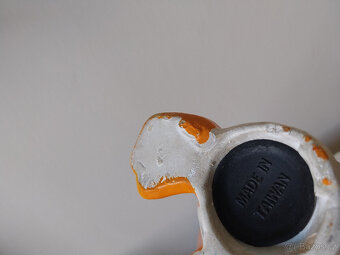 Keramická kasička Kačer Donald, 70tá léta, Thaiwan  2 ks - 6