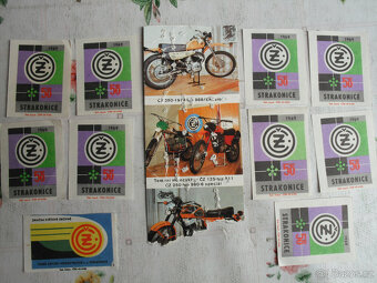 ČZ odznaky, časopis, nálepky, obrázek - 6