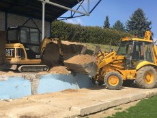 Zemní a výkopové práce traktorbagrem Jcb 3 CX+CAT301,8 - 6