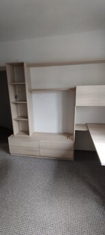 Obývací stěna se stolem od truhláře-Humpolec - 6