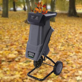 Zahradní drtič/štěpkovač 2400W - nepoužitý - 6