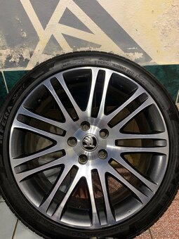Alu kola Škoda R18 5X112 NOVÉ LETNÍ PNEU 225/40 R18 LUXON - 6