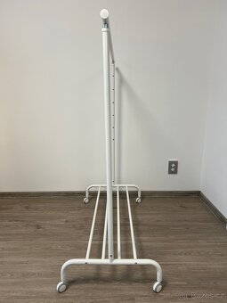 ŠATNÍ STOJAN IKEA RIGGA - 2 KS - 6