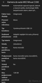 Kamera do auta Mio MiVue C330 - 6
