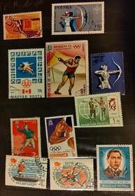 Poštovní známky 1 - 6