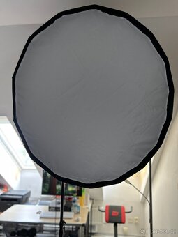 Tiché LED světlo Godox UL150 + Godox Soft Box + stativ - 6