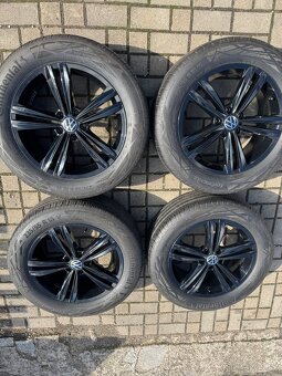 ORIGINÁL Alu Volkswagen TIGUAN Sebring R18, 5x112 - TOP - 6