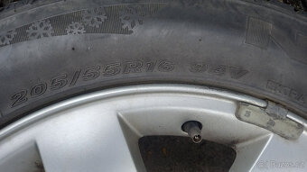 Bmw 16" Kola, zimní pneu - 6