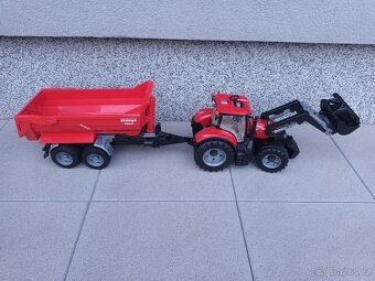 Traktor s vlekem zn. Bruder - 6