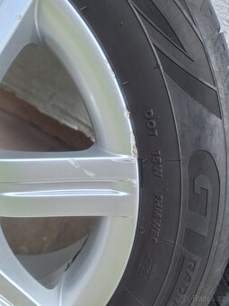 4x ALU 6.5Jx16H2 ET50 SEAT + Pneu 205/55 R16 91W - 6