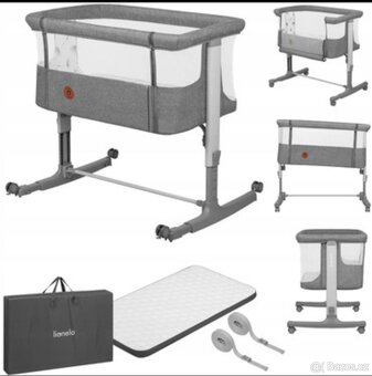 Přístavná postýlka Lionelo 3v1 - 6