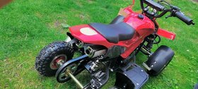 Nová červená dětská čtyřkolka 50ccm DRG - 6