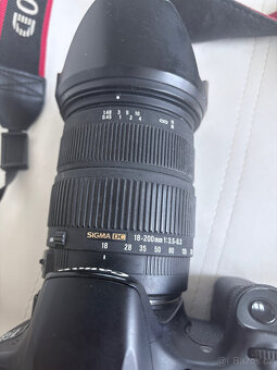 Canon EOS 60D + Sigma DC 18-200mm F3,5-6,3 - 6