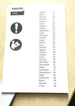 Horkovzdušná fritéza Philips HD9255/80 - 6