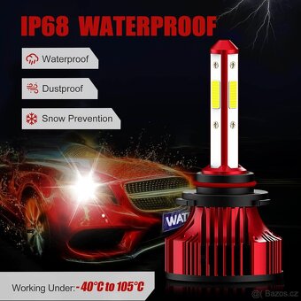 LED žárovky Wattstar HB4/9006 6500K - 6