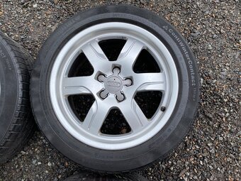 Original zimní kola Audi 5x112 7,5J ET28 255/25 R17 - 6