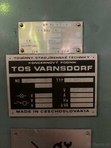 TOS VARNSDORF WH 10 NC - 6