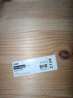 4x dřevěná jídelní židle Ikea Ivar - 6