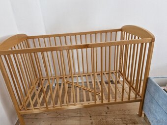 Detska postylka s polstarky, matraci - 6