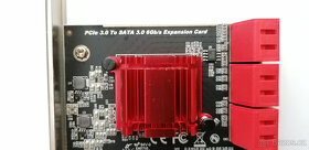 AXAGON PCES-SA6, PCIe řadič - 6x interní SATA 6G port - 6