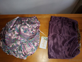 Letní hedvábné šaty Santorini Long, zn. Dolce Quela - Nové - 6