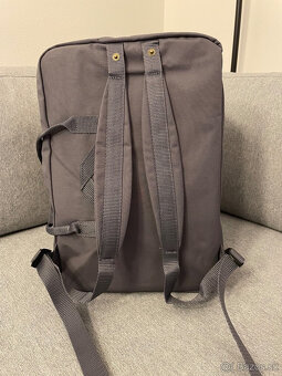 Prodám batoh značky Fjällräven Kanken Weekender Super Grey - 6