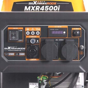 Lehký invertorový generátor centrála 3,2kW 2x 230V - 6