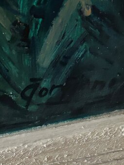 Obraz olej na kartonu - 6