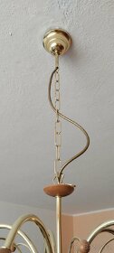 Prodám lustr a nástěnnou lampičku (sada) - 6