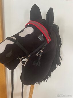 LARDEN - Černý Hobby Horse s příslušenstvím - 6