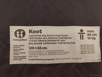 Dětská cestovní postýlka Petite&Mars - 6