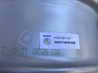 Alu disky ŠKODA SUPERB III + KODIAQ - 17" 5x112 ET40 - 6