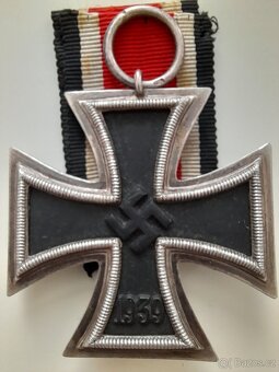 ORIGINÁLNÍ železný kříž 2. třídy 1939 WW2 - 6