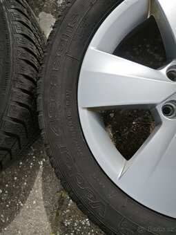 Alu Škoda Octavia 3 5/112 R16 + 205/55 R16 celo Goodyear - 6