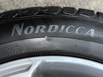 Original ALU kola VW Sima 17" 6,5J ET38 + 205/50/R17 - 6
