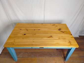 Jídelní stůl - dřevo smrk - 6