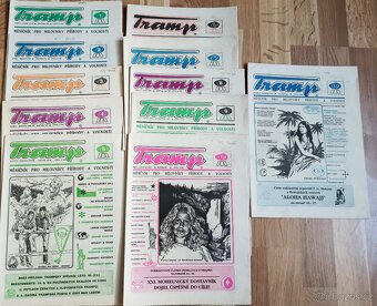 Časopisy Tramp 1996, 1991,1971, 1995, 1991, 1998. - 6
