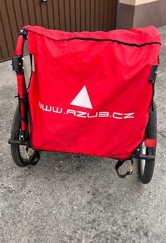 Prodám vozík za kolo pro 2 děti - 6