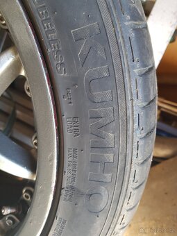 ALU KOLA 112X5X17.LETNÍ pneu 225x45c17. - 6