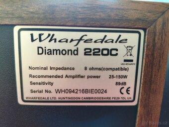 Repro Wharfedale Diamond 225 + centr 220C - 6