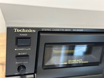 TECHNICS RS-BX606 VÝBORNÝ 3 HEAD STEREO TAPE DECK 2 - 6