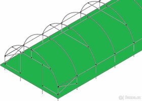 Sklenik 7x30x3.5  - 210m2 Foliovník - 6