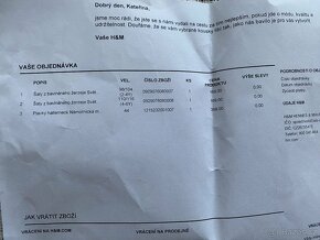 Nové HM plavky v celku halterneck vel. 44 - 6