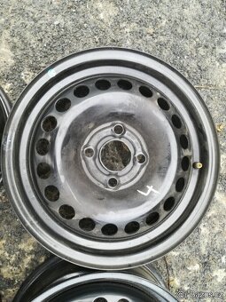 OPEL KARL plech.disky 4x100 - 6