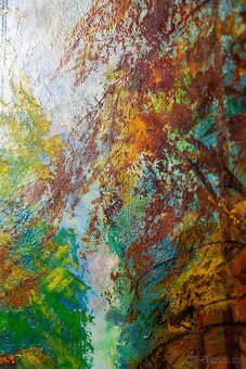 Procházka lesem, J.Gorlechacher, 1010 × 870 mm - 6