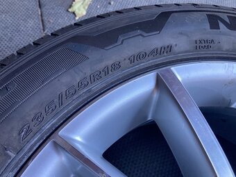 Alu kola VW TIGUAN II 18" 5x112 celoroční NEXEN 235/55R18 - 6